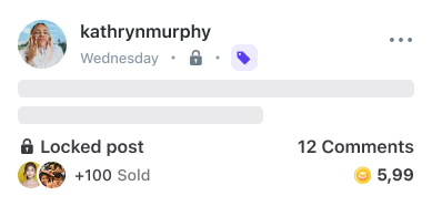 Exclusive reward label